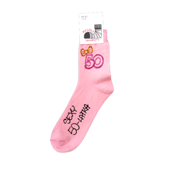 [Sd01-50] Skarpetki damskie Sexy 50 latka